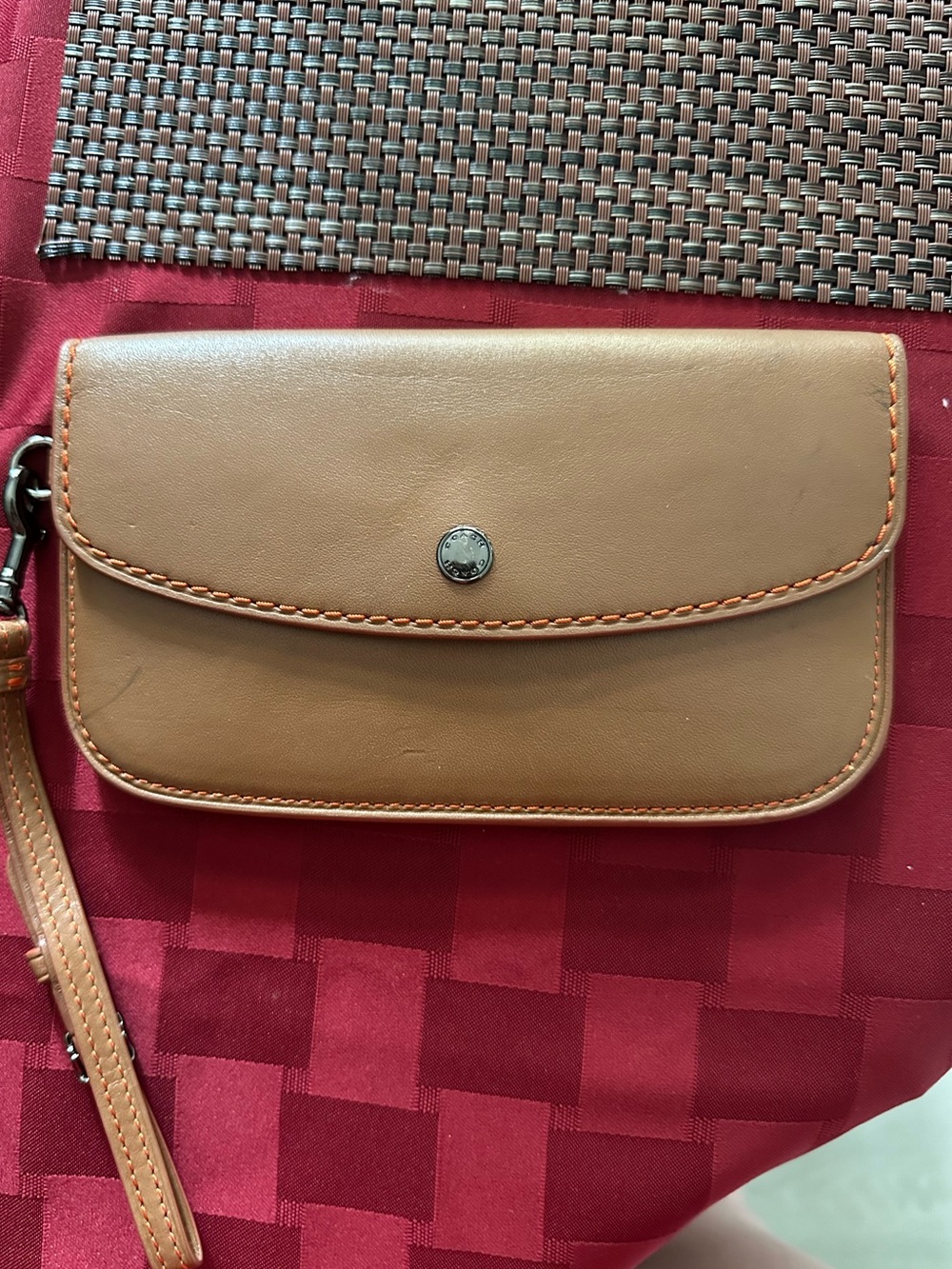 Coach 1941 Glovetanned Leather Clutch Wrist